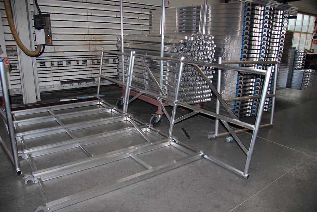 La seguridad en los andamios de aluminio ASC Spain
